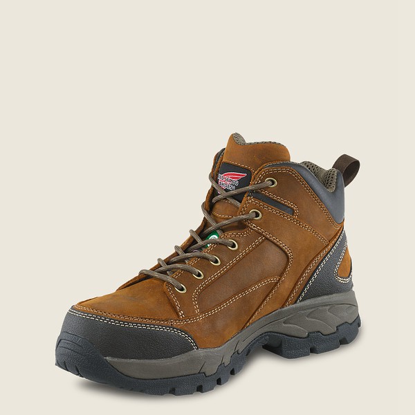 Red Wing Hiking Boots Truhiker - 5-Inch Csa Safety Toe - Brune - Herre 9478-JNFIO